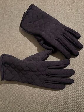 Weatherproof Black Quilted Gloves (MEDIUM)